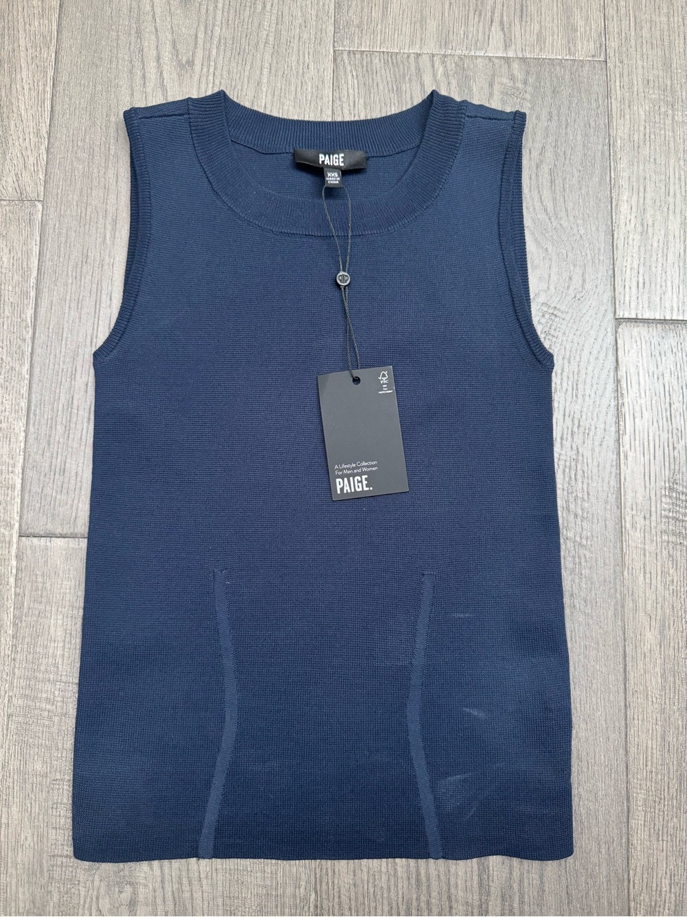 PAIGE Diane Sweater Tank Top-size xxs
